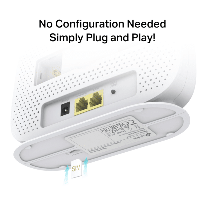 Bidbazar Tp-Link Tl-Mr105 300 Mbps Wireless N 4G Lte Router Tp-Link,Tl-Mr105,4G Lte Router,Portable,Wi-Fi Hotspot,Sim Slot,Mobile Broadband,Wireless,Travel Router,Compact Design