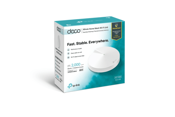 Tp-Link Deco M5 Ac1300 Secure Whole-Home Wi-Fi Router With Access Point Single Pack - Image 4