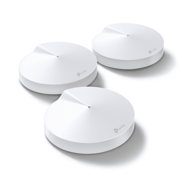 Bidbazar Tp-Link Deco M5 Ac1300 Secure Whole-Home Wi-Fi Router With Access Point [3 Pack] Tp-Link Deco M5,Tp-Link,Deco M5,Ac1300,Mesh Wi-Fi,Whole Home Wi-Fi,Dual-Band,Mu-Mimo,Seamless Roaming,Parental Controls,Home Networking,Wireless Router,Tp-Link Deco M5 3-Pack