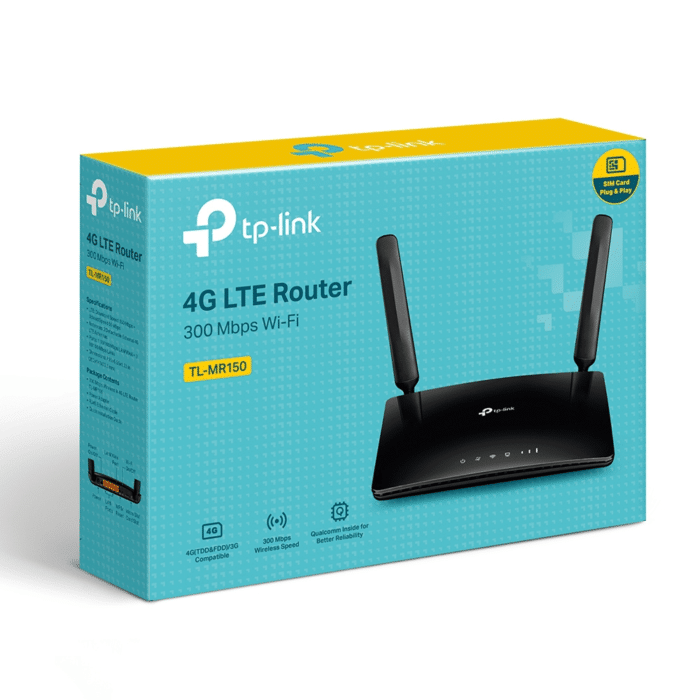 Bidbazar Tp-Link Tl-Mr150 300 Mbps 3G,4G &Amp; Ethernet Single-Band Best Wi-Fi Router Tp-Link Tl-Mr150,Wi-Fi Router,Mobile Wi-Fi,4G Lte Router,Portable Router,Travel Router,Sim Card Router,Wireless Internet,High-Speed Connectivity,On-The-Go Internet Access,Compact Design,Easy Setup