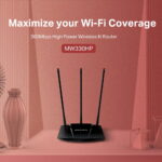 Mercusys MW330HP 300Mbps 3 Antenna High Power Wireless N Router - Image 3