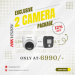 HikVision 2MP Color + Audio Camera Package (2 Camera)