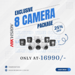 HikVision 2MP Night Vision Camera Package (8 Camera)