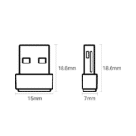 TP-Link Archer T2U AC600 Nano Wireless USB Adapter