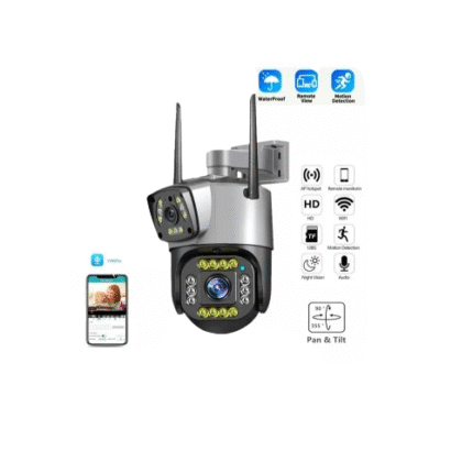 V380 WiFi Dual Lens Security Smart IP Camera