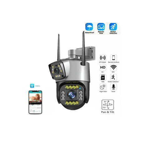 V380 Wifi Dual Lens Security Smart Ip Camera